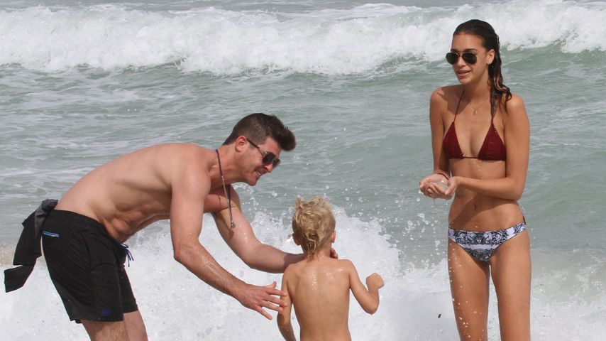 Robin Thicke und April Love Geary