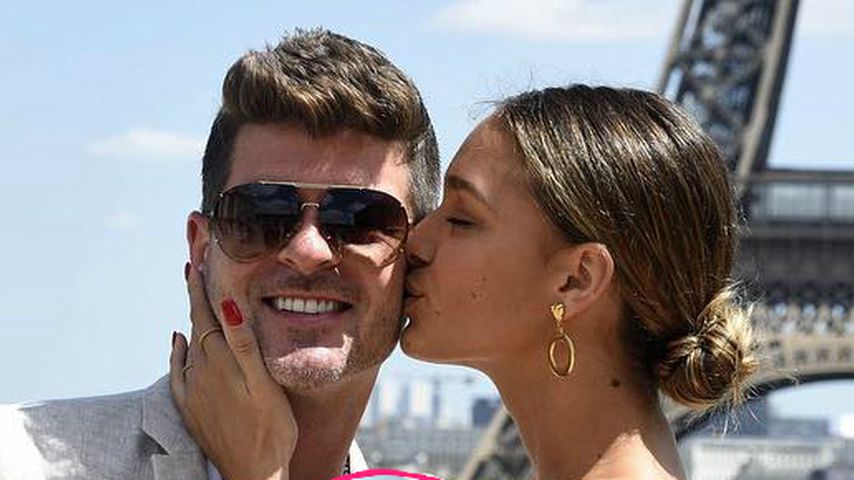 7 Monate nach Geburt: Robin Thicke & April bekommen 2. Baby