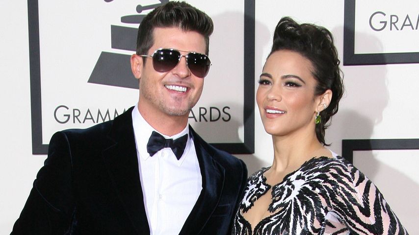 Robin Thicke und Paula Patton
