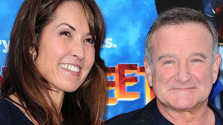 Robin Williams und Susan Schneider