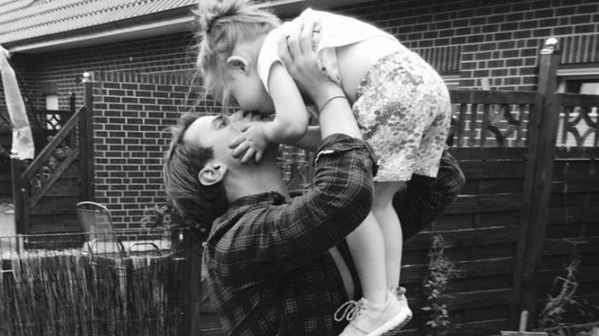 Rocoo Stark mit seiner Tochter Amelia
