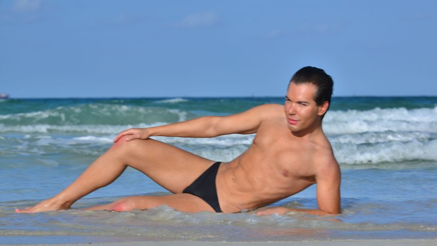 Rodrigo Alves am Strand