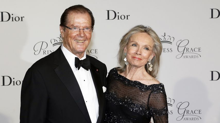 Roger Moore und seine Frau Cristina Tholstrup bei der Princess Grace Awards Gala 2015