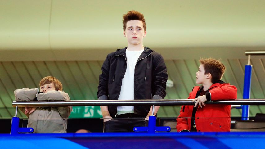 Brooklyn Beckham, Romeo Beckham und Cruz Beckham