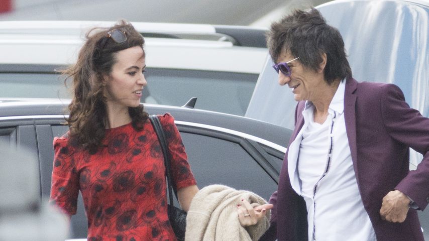 Ronnie Wood und Sally Humphreys