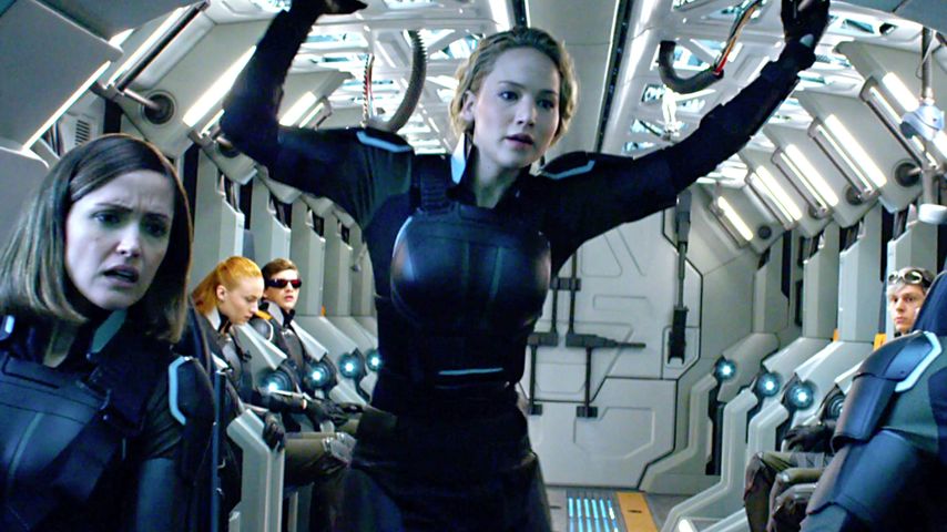 Jennifer Lawrence, Nicholas Hoult und Rose Byrne