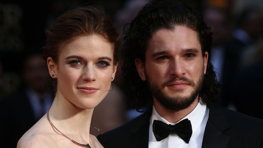 Rose Leslie und Kit Harington bei den Olivier Awards 2016