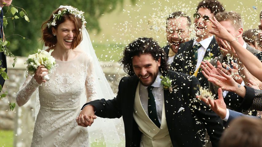 Erste Aufnahmen: GoT-Rose & Kit Harington haben geheiratet!