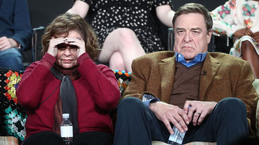 Roseanne Bar und John Goodman bei der Vorstellung der neuen Staffel