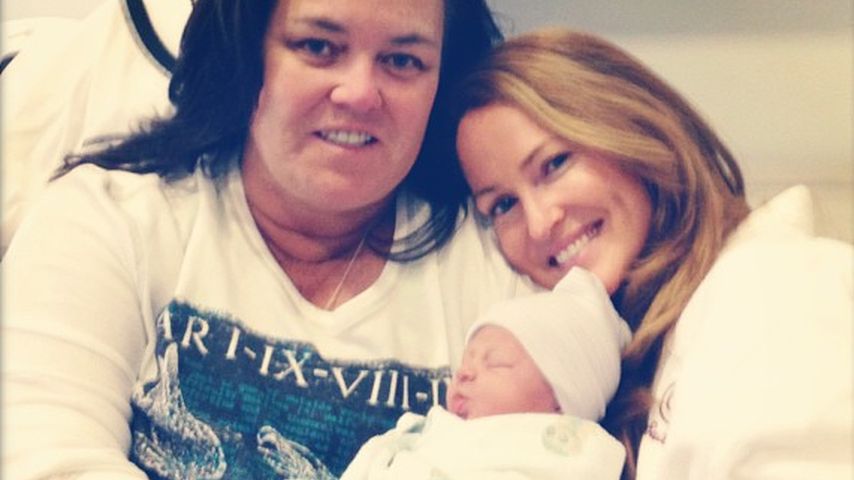 Rosie O'Donnell mit Michelle Rounds und der gemeinsamen Adoptivtochter Dakota