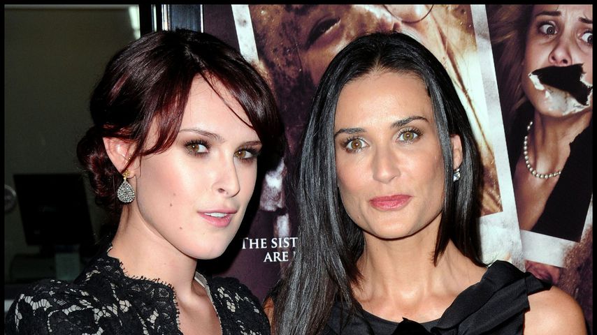 Rumer Willis und Demi Moore