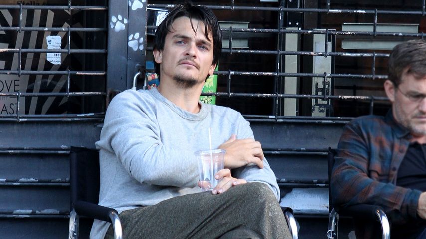 Rupert Friend am "Homeland"-Set in Brooklyn, New York