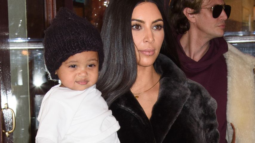 Horror für Kim & Kanye: Saint mit Lungenentzündung in Klinik