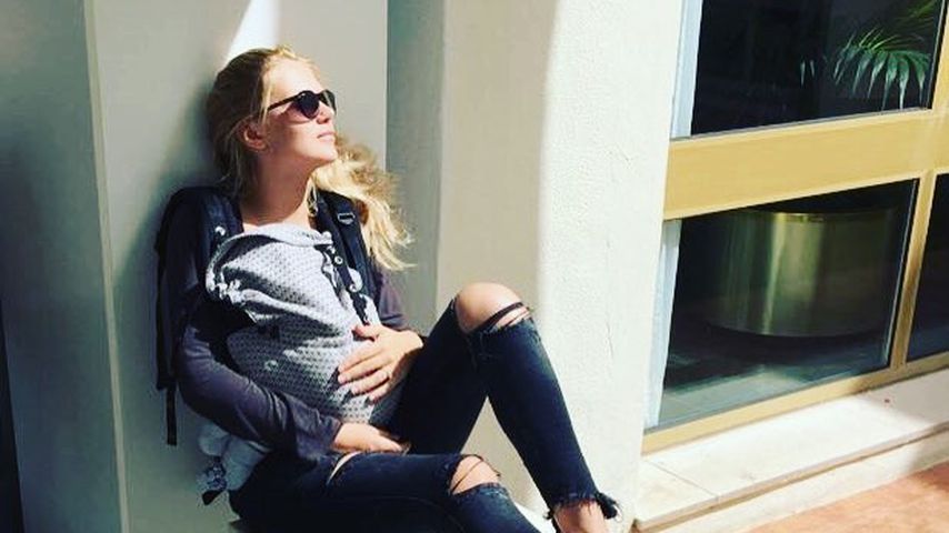 Sara Kulka und Tochter Annabell
