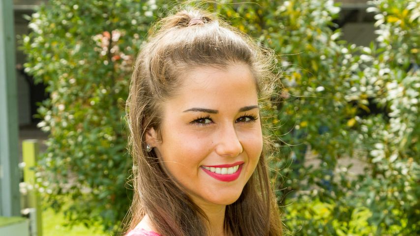 Sarah Lombardi beim Benefizrenntag in Köln