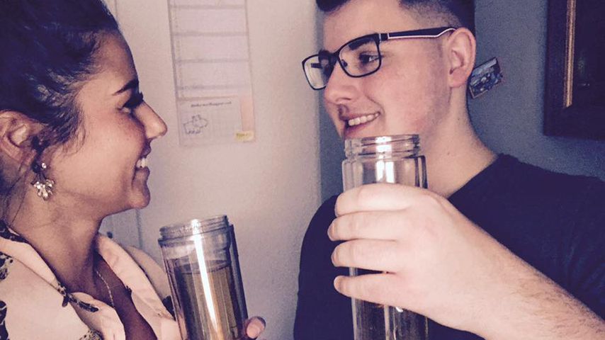 Sarah Lombardi und ihr Bruder Gianluca Engels