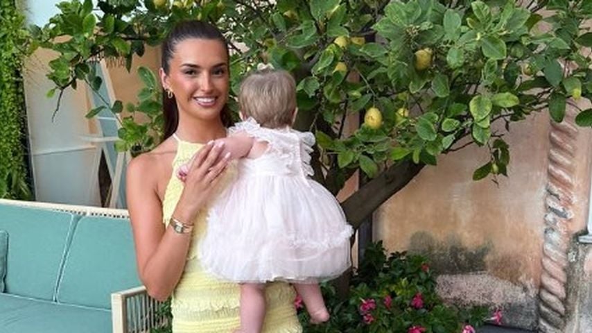 Selten: Sasha Attwood teilt süßes Foto mit Baby Mila