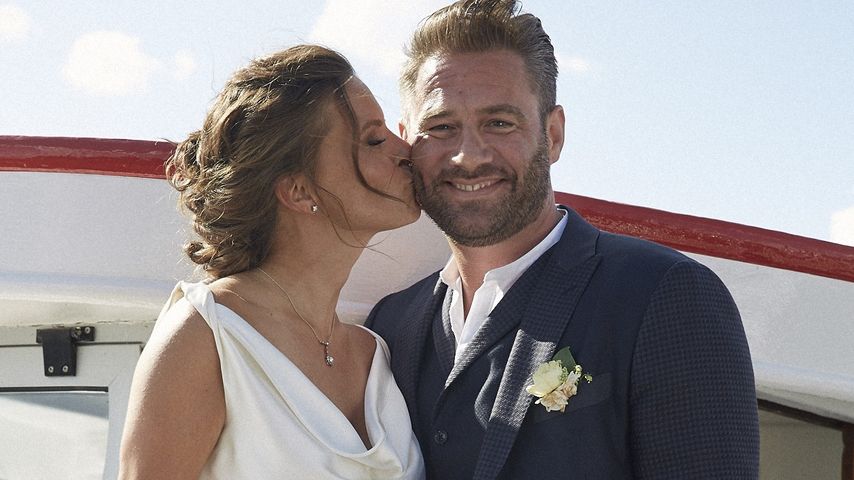Sasha und seine Julia bei ihrer ersten Hochzeit (Hamburg 2015)