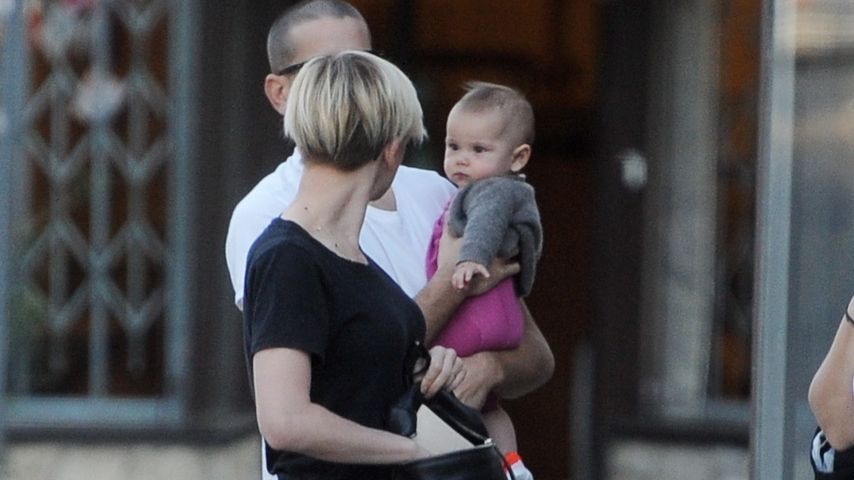 Scarlett Johansson und Romain Dauriac