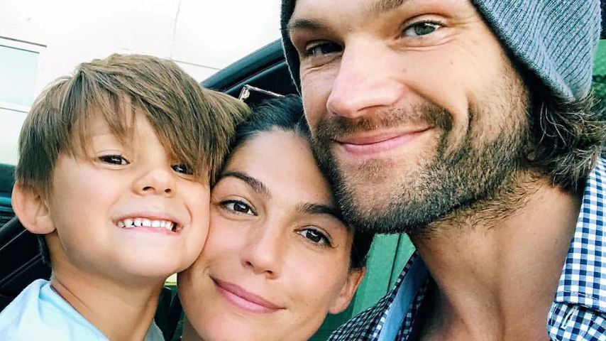 Jared und Genevieve Padalecki mit ihrem Sohn