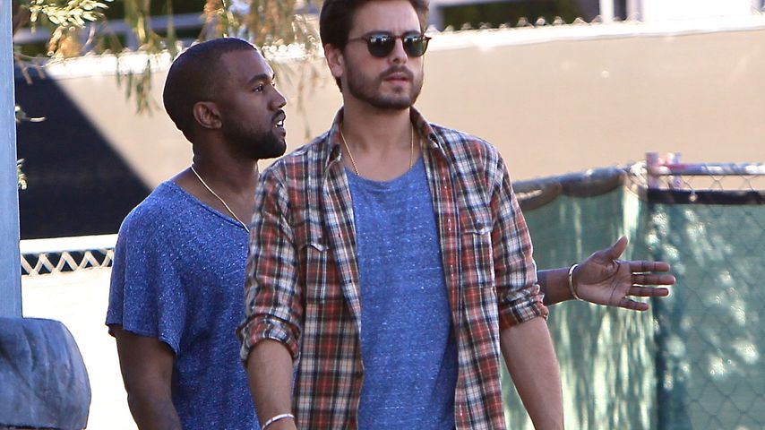 Kanye West und Scott Disick