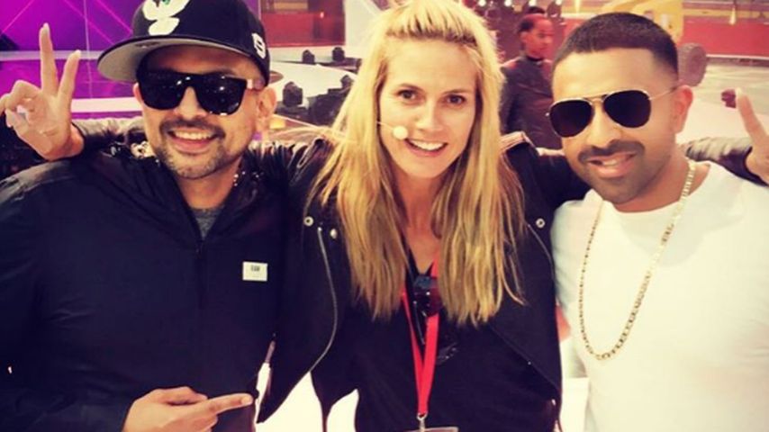 Heidi Klum, Sean Paul und Jay Sean