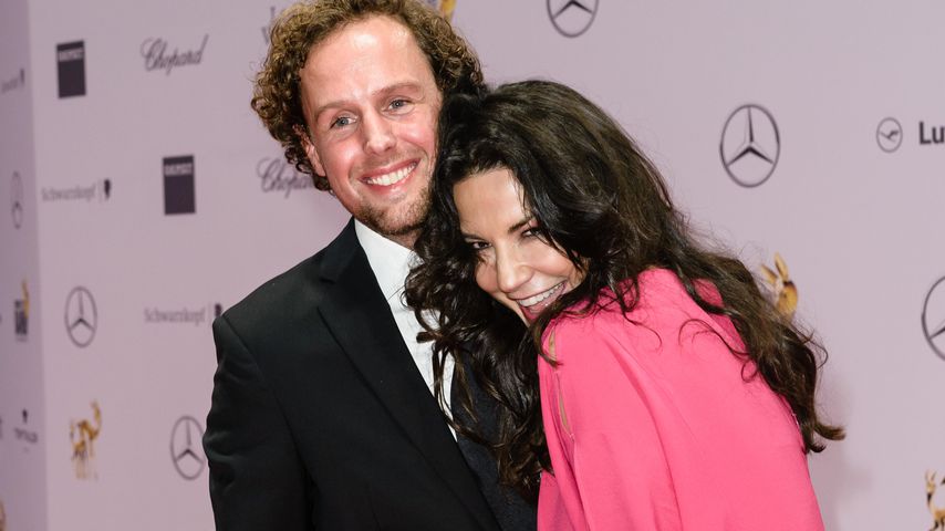 Sebastian Esser und Mariella Ahrens beim Bambi 2014 in Berlin