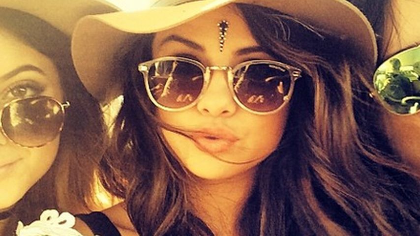 Selena Gomez, Kylie Jenner und Kendall Jenner