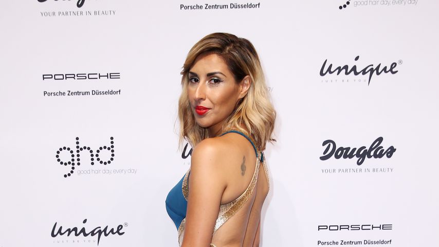 Senna Gammour bei einer Fashion Show in Düsseldorf