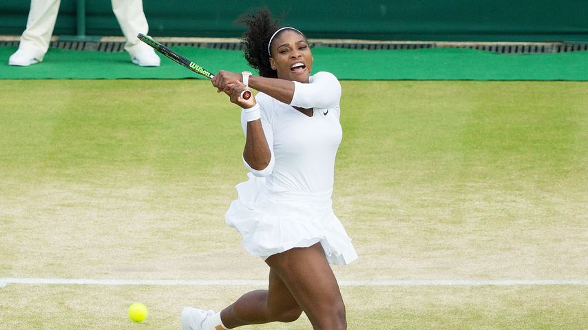Serena und Venus Williams beim Grand Slam Turnier in Wimbledon