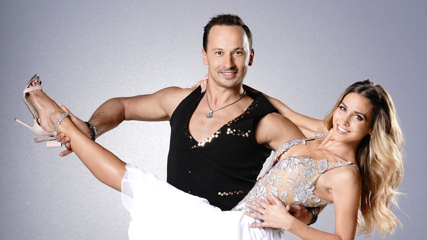 Sergiu Luca und Model Ann-Kathrin Brömmel tanzen für "Let's Dance"