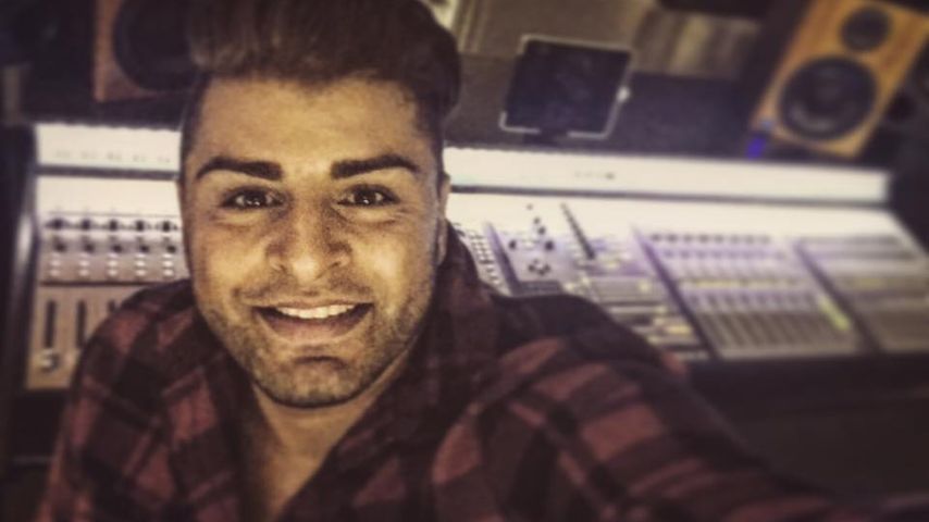 DSDS-Sieger Severino Seeger im Tonstudio