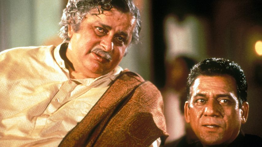 Shashi Kapoor und Om Puri in "In Custody"