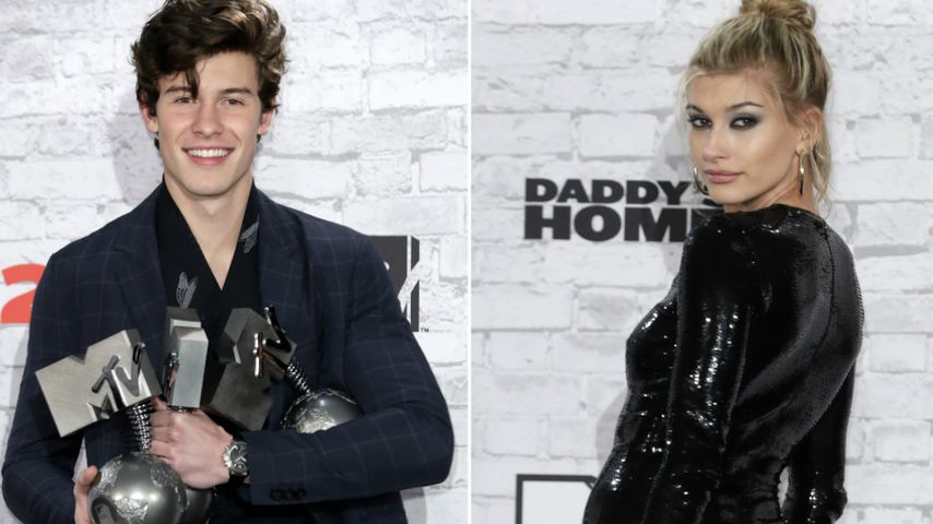 Shawn Mendes und Hailey Baldwin bei den MTV EMAs 2017
