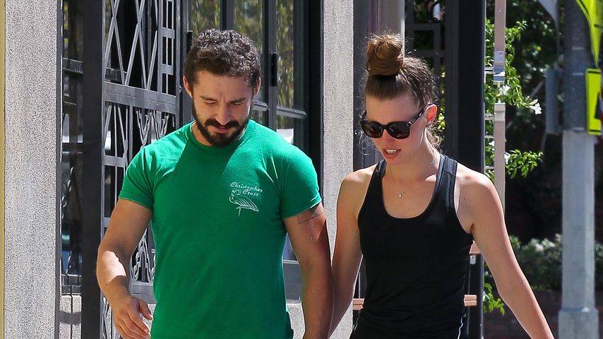 Shia LaBeouf und Mia Goth in L.A.