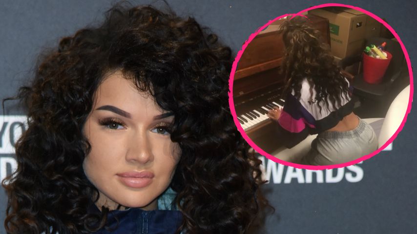 Versteckte Talente: Influencerin Shirin David spielt Klavier