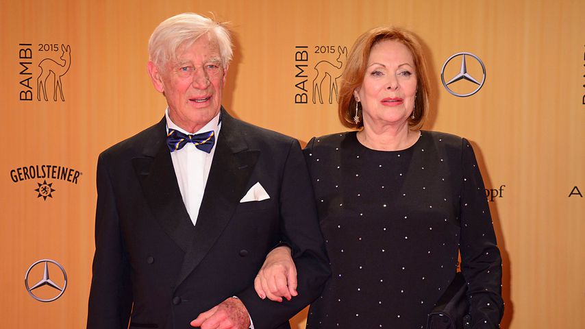 Siegfried Rauch und Heide Keller beim Bambi 2015