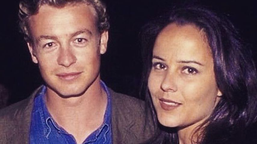 Simon Baker, Schauspieler und Rebecca Rigg, Schauspielerin