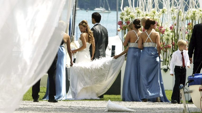Simone Ballack heiratet Michael Ballack im Juli 2008