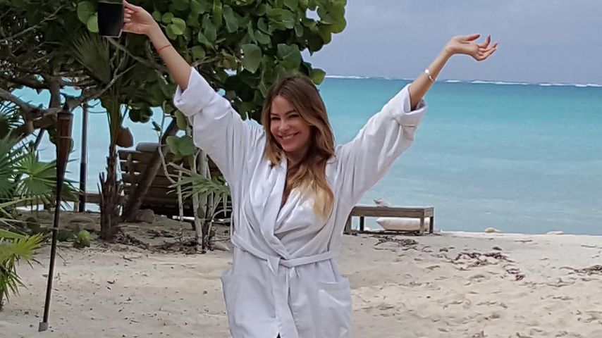 Sofia Vergara am Strand