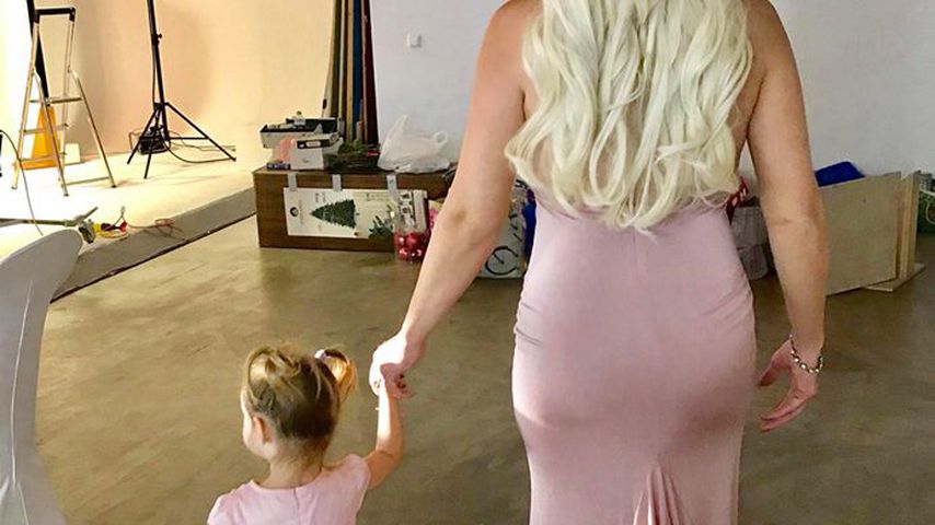 Sophia Cordalis und Daniela Katzenberger beim Fotoshooting