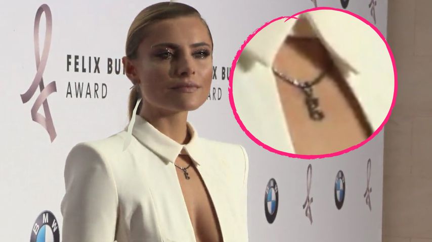 Für Gavin Rossdale? Sophia Thomalla mit funkelnder "G"-Kette