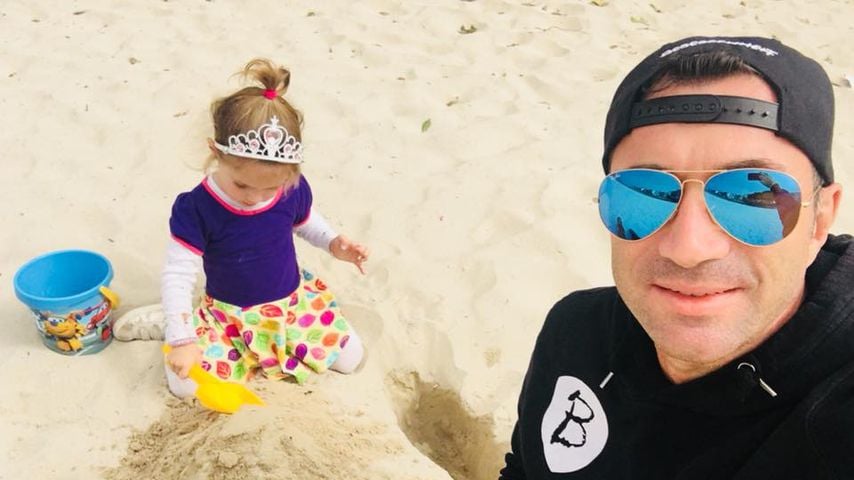 Sophia und Lucas Cordalis im April 2018 auf Mallorca