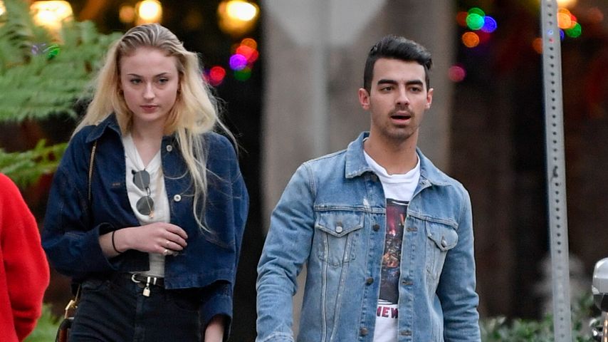 Sophie Turner und Joe Jonas beim Verlassen eines Musikstudios in Beverly Hills