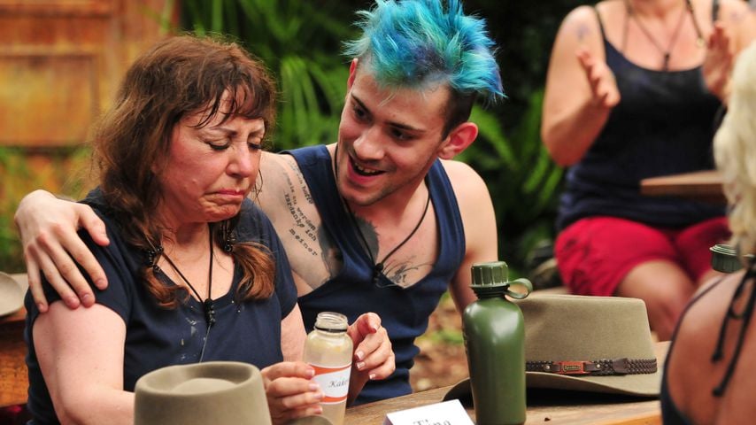 Tina York und Daniele Negroni in der ersten Dschungelcamp-Folge