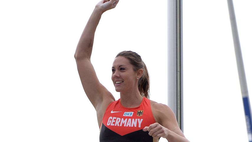 Stabhochspringerin Katharina Bauer