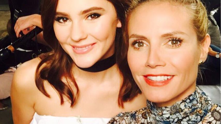 Heidi Klum und Stefanie Giesinger