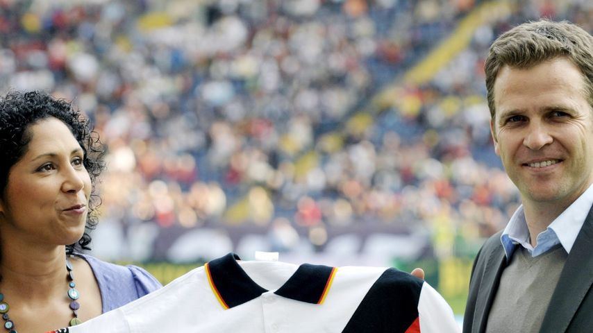 Oliver Bierhoff und Steffi Jones