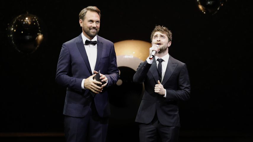 Steven Gätjen und Daniel Radcliff beim 12. Züricher Filmfestival 2016