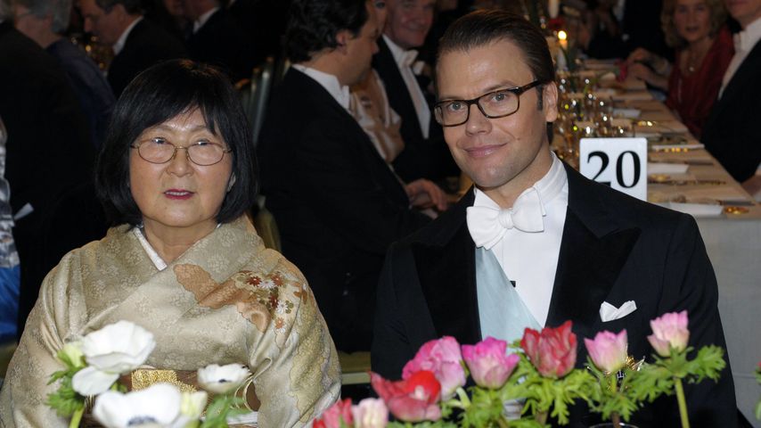 Sumire Negishi und Prinz Daniel von Schweden 2010 in Stockholm